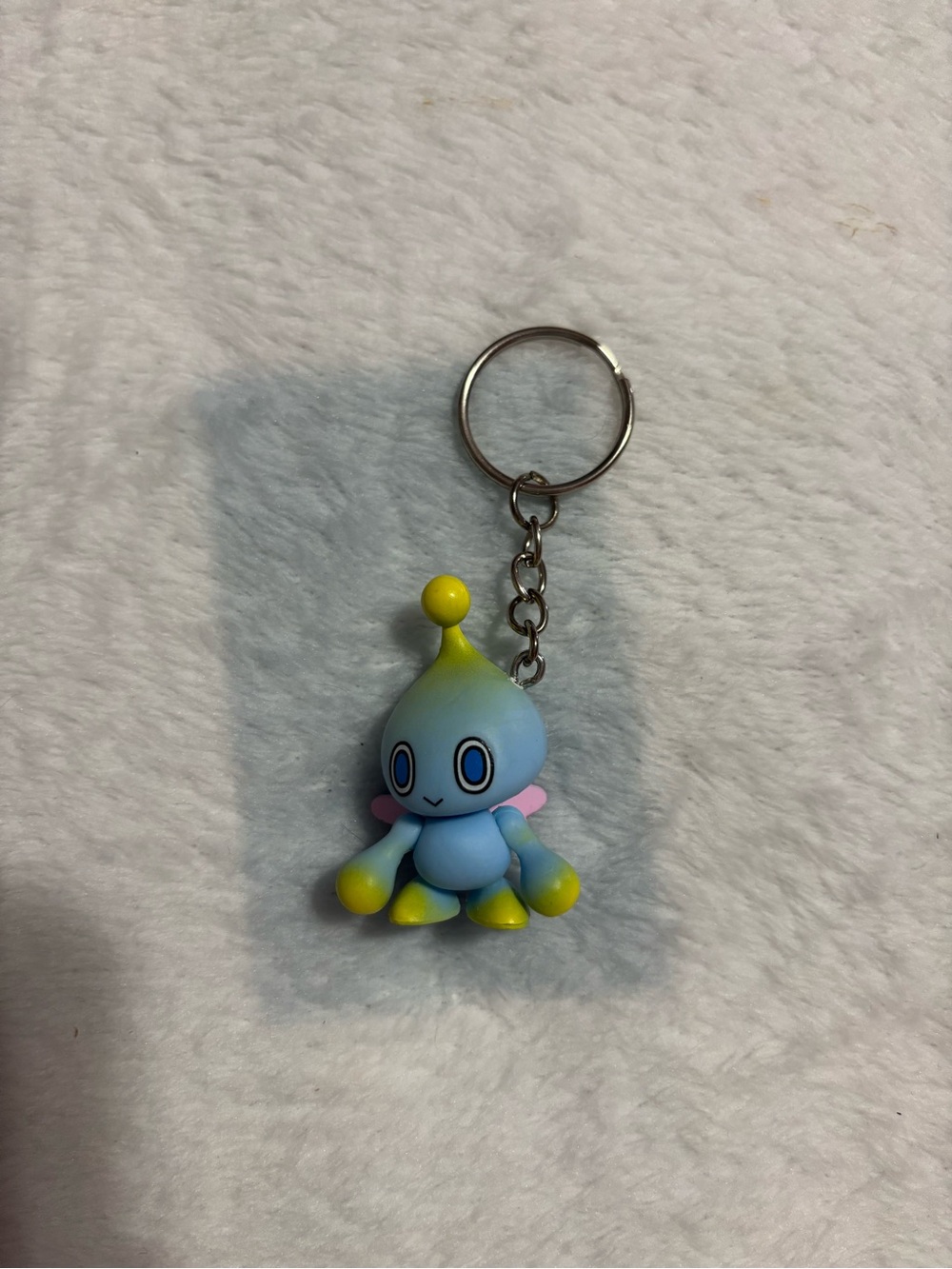 Homemade Sonic The Hedgehog Character Keychain